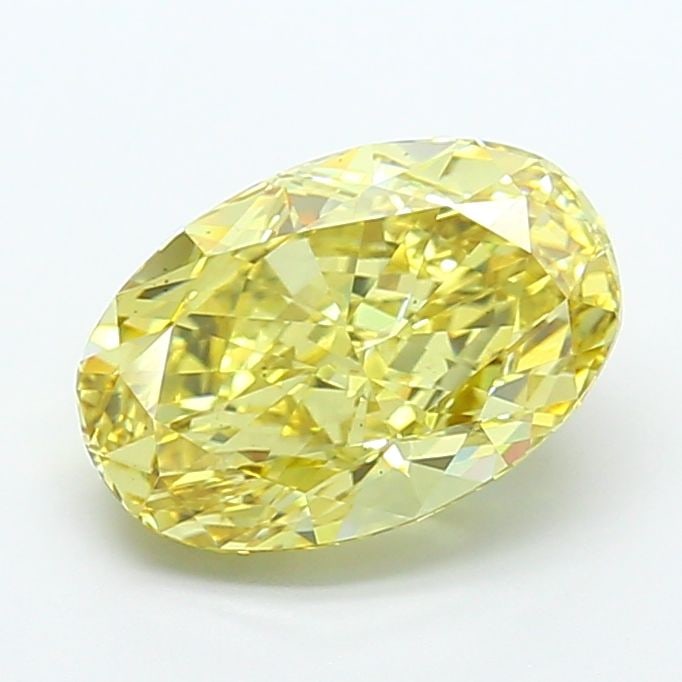 Loose Diamond - OVAL 5.38ct Fancy Intense Yellow VS2: Loose Diamond - OVAL 5.38ct Fancy Intense Yellow VS2 Source: This is a real non-mined Diamond that has been grown in a lab Shape: OVAL Carats: 5.38 Color: Fancy Intense Yellow Certification: IGI Video