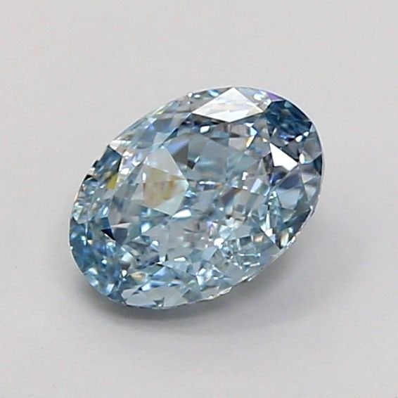 Loose Diamond - OVAL 1.01ct Fancy Blue VS1: Loose Diamond - OVAL 1.01ct Fancy Blue VS1 Source: This is a real non-mined Diamond that has been grown in a lab Shape: OVAL Carats: 1.01 Color: Fancy Blue Certification: IGI Video: