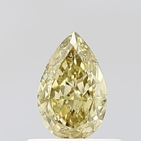 Loose Diamond - PEAR 0.56ct Fancy Grayish Yellow SI1: Loose Diamond - PEAR 0.56ct Fancy Grayish Yellow SI1 Source: This is a real non-mined Diamond that has been grown in a lab Shape: PEAR Carats: 0.56 Color: Fancy Grayish Yellow Certification: IGI Video