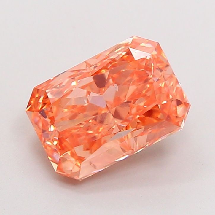 Loose Diamond - RADIANT 2.61ct Fancy Vivid Orange SI1: Loose Diamond - RADIANT 2.61ct Fancy Vivid Orange SI1 Source: This is a real non-mined Diamond that has been grown in a lab Shape: RADIANT Carats: 2.61 Color: Fancy Vivid Orange Certification: IGI Vid