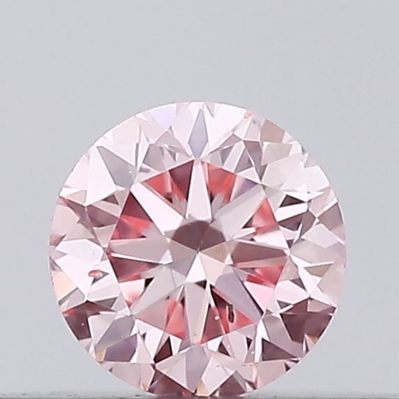 Loose Diamond - ROUND 0.12ct Fancy Intense Pink SI1: Loose Diamond - ROUND 0.12ct Fancy Intense Pink SI1 Source: This is a real non-mined Diamond that has been grown in a lab Shape: ROUND Carats: 0.12 Color: Fancy Intense Pink Certification: IGI Video:
