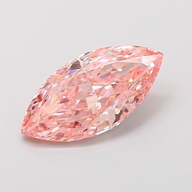 Loose Diamond - MARQUISE 1.06ct Fancy Vivid Pink VS1: Loose Diamond - MARQUISE 1.06ct Fancy Vivid Pink VS1 Source: This is a real non-mined Diamond that has been grown in a lab Shape: MARQUISE Carats: 1.06 Color: Fancy Vivid Pink Certification: IGI Video