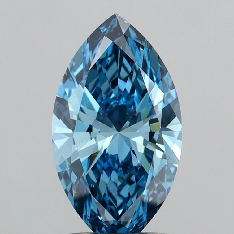 Loose Diamond - MARQUISE 1.2ct Fancy Vivid Blue VS1: Loose Diamond - MARQUISE 1.2ct Fancy Vivid Blue VS1 Source: This is a real non-mined Diamond that has been grown in a lab Shape: MARQUISE Carats: 1.2 Color: Fancy Vivid Blue Certification: IGI Video: