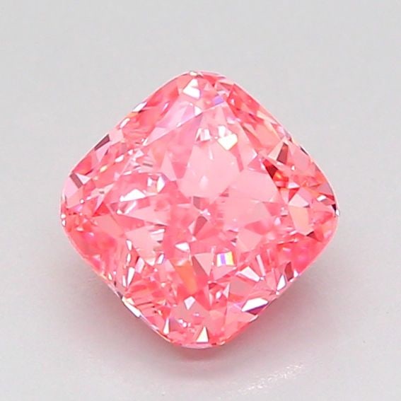 Loose Diamond - CUSHION MODIFIED 1.09ct Fancy Vivid Pink VS1: Loose Diamond - CUSHION MODIFIED 1.09ct Fancy Vivid Pink VS1 Source: This is a real non-mined Diamond that has been grown in a lab Shape: CUSHION MODIFIED Carats: 1.09 Color: Fancy Vivid Pink Certific