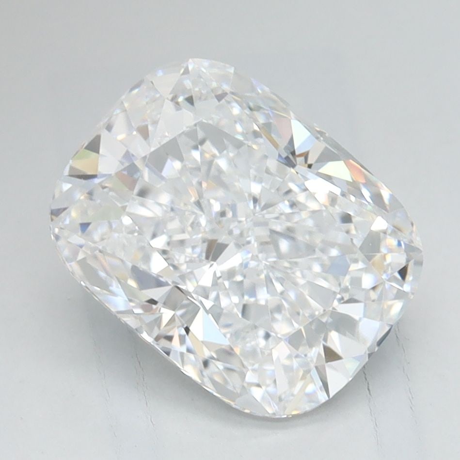 Loose Diamond - CUSHION BRILLIANT 2.1ct D IF: Loose Diamond - CUSHION BRILLIANT 2.1ct D IF Source: This is a real non-mined Diamond that has been grown in a lab Shape: CUSHION BRILLIANT Carats: 2.1 Color: D Clarity: IF Certification: GCAL Video: