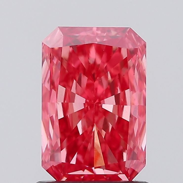 Loose Diamond - RADIANT 1.04ct Fancy Vivid Pink VS1: Loose Diamond - RADIANT 1.04ct Fancy Vivid Pink VS1 Source: This is a real non-mined Diamond that has been grown in a lab Shape: RADIANT Carats: 1.04 Color: Fancy Vivid Pink Certification: IGI Video:
