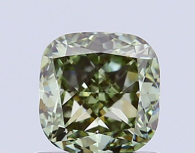 Loose Diamond - CUSHION MODIFIED 1.01ct Fancy Intense Green VVS2: Loose Diamond - CUSHION MODIFIED 1.01ct Fancy Intense Green VVS2 Source: This is a real non-mined Diamond that has been grown in a lab Shape: CUSHION MODIFIED Carats: 1.01 Color: Fancy Intense Green C
