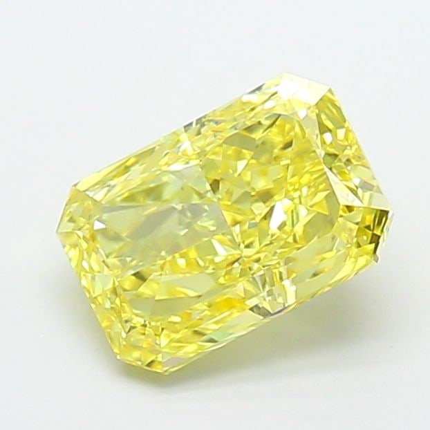 Loose Diamond - RADIANT 3.09ct Fancy Intense Yellow VS1: Loose Diamond - RADIANT 3.09ct Fancy Intense Yellow VS1 Source: This is a real non-mined Diamond that has been grown in a lab Shape: RADIANT Carats: 3.09 Color: Fancy Intense Yellow Certification: IGI