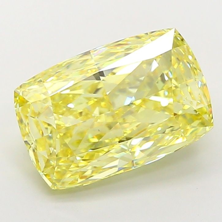 Loose Diamond - CUSHION MODIFIED 8.02ct Fancy Intense Yellow VS2: Loose Diamond - CUSHION MODIFIED 8.02ct Fancy Intense Yellow VS2 Source: This is a real non-mined Diamond that has been grown in a lab Shape: CUSHION MODIFIED Carats: 8.02 Color: Fancy Intense Yellow 