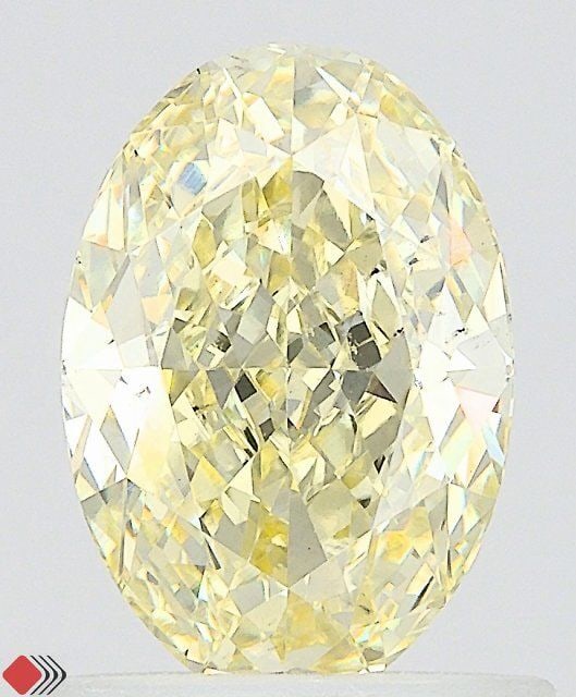 Loose Diamond - OVAL 1.02ct Fancy Light Yellow VS2: Loose Diamond - OVAL 1.02ct Fancy Light Yellow VS2 Source: This is a real non-mined Diamond that has been grown in a lab Shape: OVAL Carats: 1.02 Color: Fancy Light Yellow Certification: IGI Video: