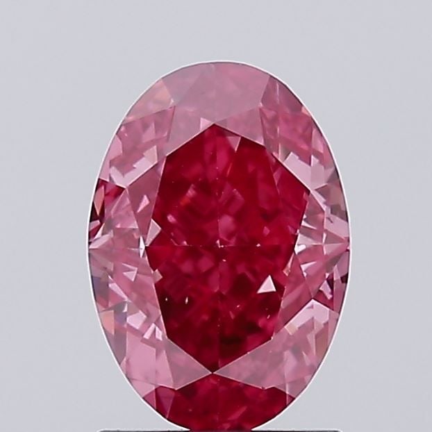 Loose Diamond - OVAL 1.65ct Fancy Vivid Pink VS2: Loose Diamond - OVAL 1.65ct Fancy Vivid Pink VS2 Source: This is a real non-mined Diamond that has been grown in a lab Shape: OVAL Carats: 1.65 Color: Fancy Vivid Pink Certification: IGI Video: