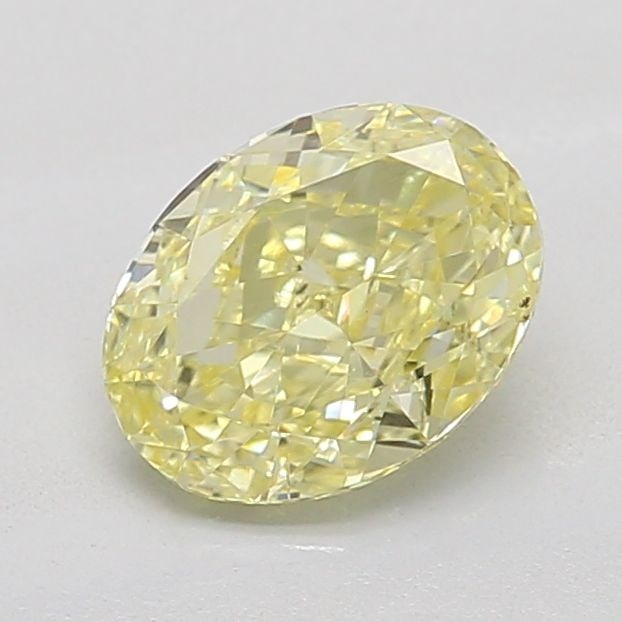 Loose Diamond - OVAL 1.04ct Fancy Intense Yellow SI1: Loose Diamond - OVAL 1.04ct Fancy Intense Yellow SI1 Source: This is a real non-mined Diamond that has been grown in a lab Shape: OVAL Carats: 1.04 Color: Fancy Intense Yellow Certification: IGI Video