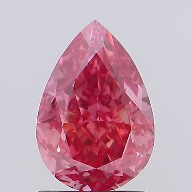 Loose Diamond - PEAR 1.02ct Fancy Vivid Pink VS1: Loose Diamond - PEAR 1.02ct Fancy Vivid Pink VS1 Source: This is a real non-mined Diamond that has been grown in a lab Shape: PEAR Carats: 1.02 Color: Fancy Vivid Pink Certification: IGI Video: