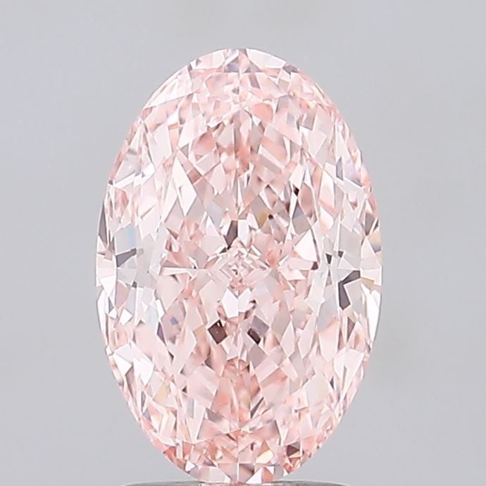 Loose Diamond - OVAL 2.51ct Fancy Intense Pink VS1: Loose Diamond - OVAL 2.51ct Fancy Intense Pink VS1 Source: This is a real non-mined Diamond that has been grown in a lab Shape: OVAL Carats: 2.51 Color: Fancy Intense Pink Certification: IGI Video: