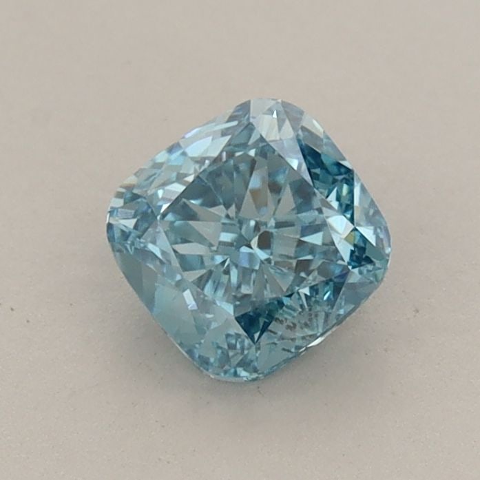 Loose Diamond - CUSHION MODIFIED 0.75ct Fancy Vivid Blue VS1: Loose Diamond - CUSHION MODIFIED 0.75ct Fancy Vivid Blue VS1 Source: This is a real non-mined Diamond that has been grown in a lab Shape: CUSHION MODIFIED Carats: 0.75 Color: Fancy Vivid Blue Certific