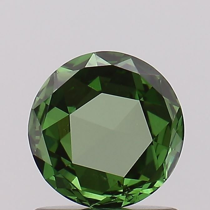 Loose Diamond - ROSE 0.64ct Fancy Vivid Green SI1: Loose Diamond - ROSE 0.64ct Fancy Vivid Green SI1 Source: This is a real non-mined Diamond that has been grown in a lab Shape: ROSE Carats: 0.64 Color: Fancy Vivid Green Certification: NONE Video: