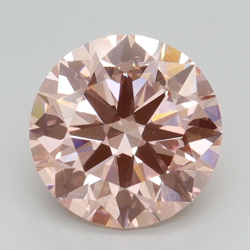 Loose Diamond - ROUND 2.5ct Fancy Intense Pink VS1: Loose Diamond - ROUND 2.5ct Fancy Intense Pink VS1 Source: This is a real non-mined Diamond that has been grown in a lab Shape: ROUND Carats: 2.5 Color: Fancy Intense Pink Certification: IGI Video: