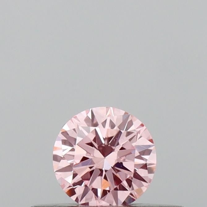 Loose Diamond - ROUND 0.18ct Fancy Intense Pink VS1: Loose Diamond - ROUND 0.18ct Fancy Intense Pink VS1 Source: This is a real non-mined Diamond that has been grown in a lab Shape: ROUND Carats: 0.18 Color: Fancy Intense Pink Certification: IGI Video:
