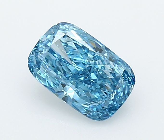 Loose Diamond - CUSHION MODIFIED 1.33ct Fancy Vivid Blue VVS1: Loose Diamond - CUSHION MODIFIED 1.33ct Fancy Vivid Blue VVS1 Source: This is a real non-mined Diamond that has been grown in a lab Shape: CUSHION MODIFIED Carats: 1.33 Color: Fancy Vivid Blue
