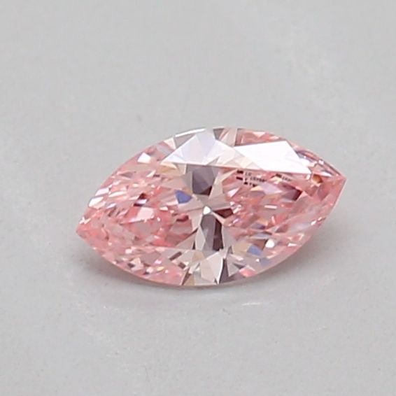 Loose Diamond - MARQUISE 0.16ct Fancy Vivid Pink VS1: Loose Diamond - MARQUISE 0.16ct Fancy Vivid Pink VS1 Source: This is a real non-mined Diamond that has been grown in a lab Shape: MARQUISE Carats: 0.16 Color: Fancy Vivid Pink Certification: IGI Video