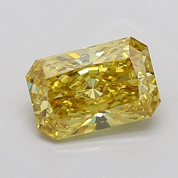 Loose Diamond - RADIANT 2.2ct Fancy Vivid Yellow VS1: Loose Diamond - RADIANT 2.2ct Fancy Vivid Yellow VS1 Source: This is a real non-mined Diamond that has been grown in a lab Shape: RADIANT Carats: 2.2 Color: Fancy Vivid Yellow Certification: IGI Video
