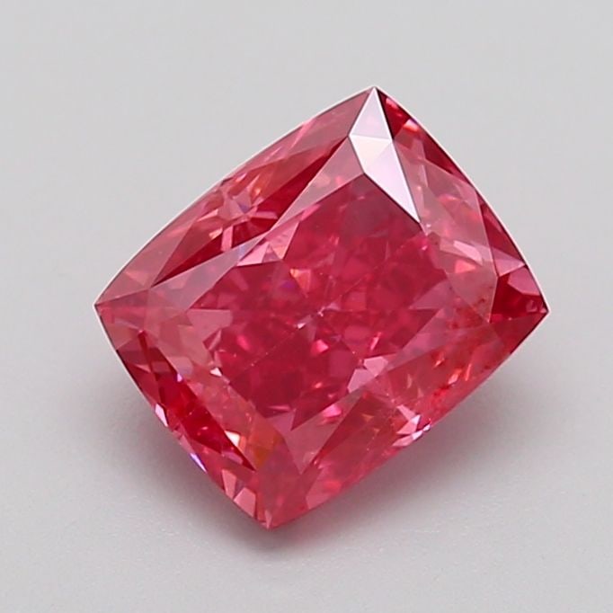 Loose Diamond - CUSHION MODIFIED 2.05ct Fancy Vivid Pink VS1: Loose Diamond - CUSHION MODIFIED 2.05ct Fancy Vivid Pink VS1 Source: This is a real non-mined Diamond that has been grown in a lab Shape: CUSHION MODIFIED Carats: 2.05 Color: Fancy Vivid Pink Certific