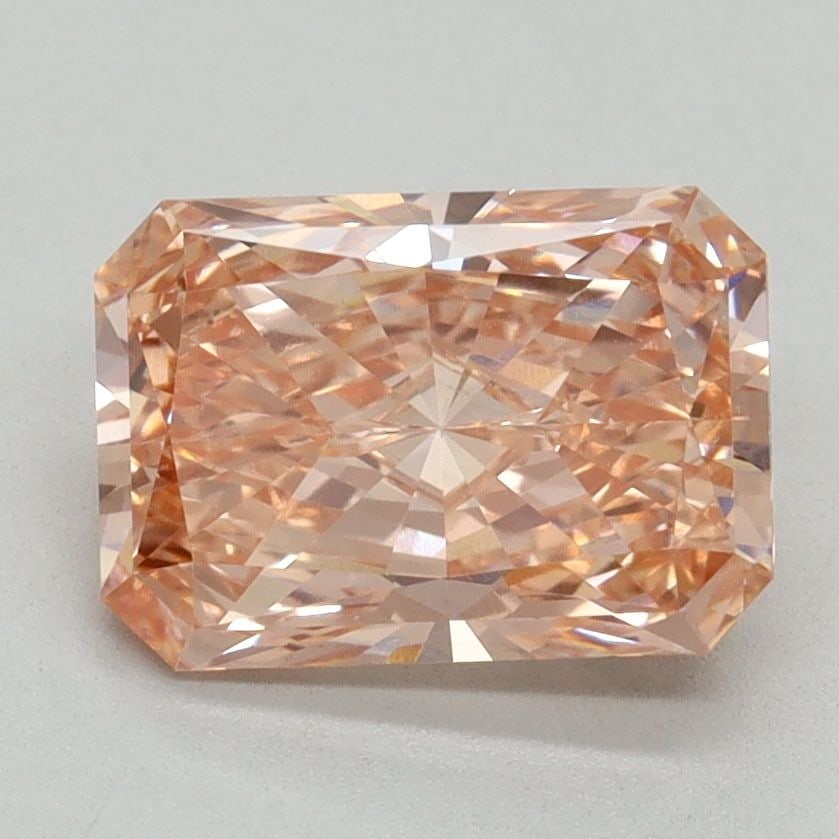 Loose Diamond - RADIANT 2.08ct Fancy Vivid Pink VS1: Loose Diamond - RADIANT 2.08ct Fancy Vivid Pink VS1 Source: This is a real non-mined Diamond that has been grown in a lab Shape: RADIANT Carats: 2.08 Color: Fancy Vivid Pink Certification: IGI Video:
