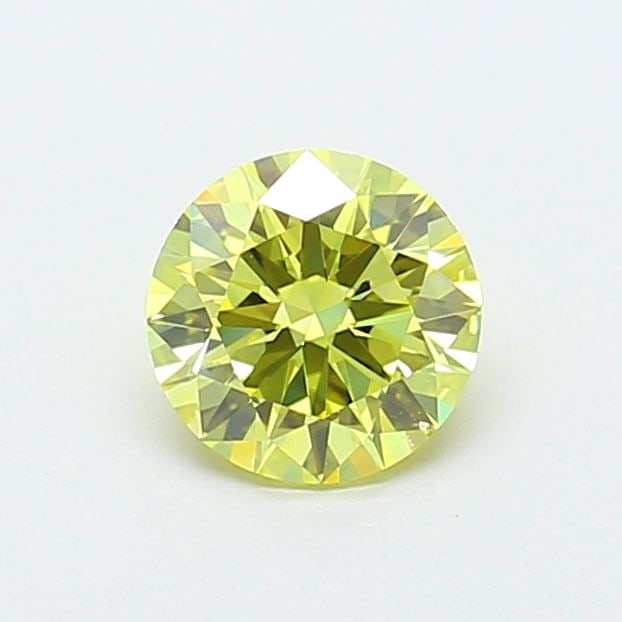 Loose Diamond - ROUND 1.06ct Fancy Intense Yellow VVS2: Loose Diamond - ROUND 1.06ct Fancy Intense Yellow VVS2 Source: This is a real non-mined Diamond that has been grown in a lab Shape: ROUND Carats: 1.06 Color: Fancy Intense Yellow Certification: IGI Vi