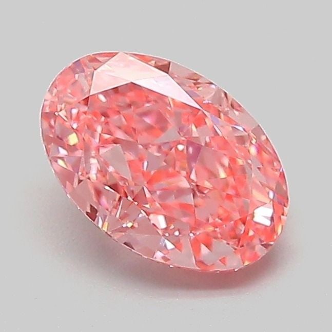 Loose Diamond - OVAL 1.1ct Fancy Vivid Pink VVS2: Loose Diamond - OVAL 1.1ct Fancy Vivid Pink VVS2 Source: This is a real non-mined Diamond that has been grown in a lab Shape: OVAL Carats: 1.1 Color: Fancy Vivid Pink Certification: IGI Video: