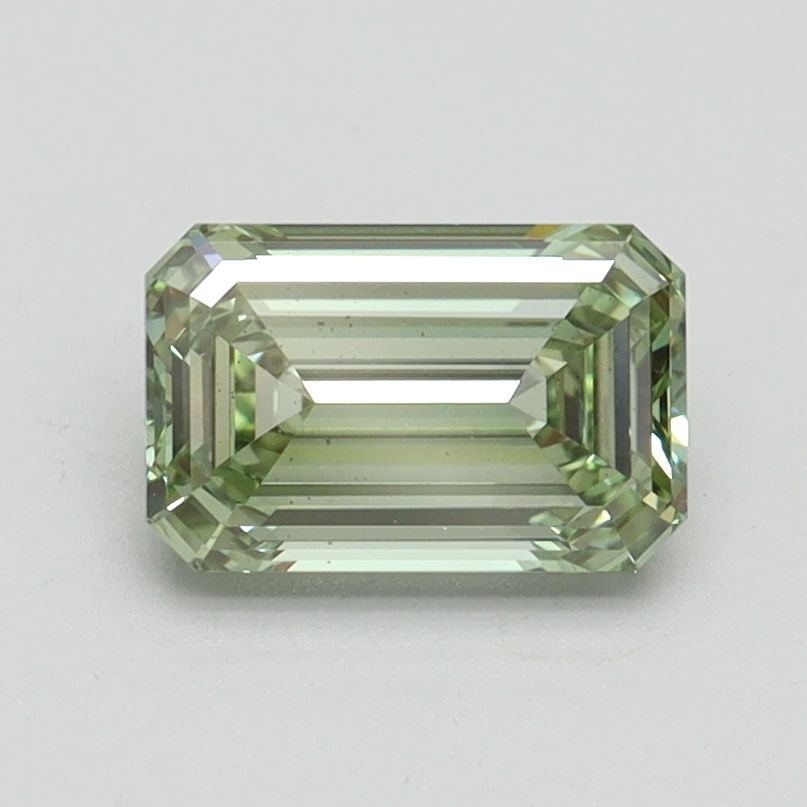 Loose Diamond - EMERALD 1.08ct Fancy Intense Green VS2: Loose Diamond - EMERALD 1.08ct Fancy Intense Green VS2 Source: This is a real non-mined Diamond that has been grown in a lab Shape: EMERALD Carats: 1.08 Color: Fancy Intense Green Certification: IGI V