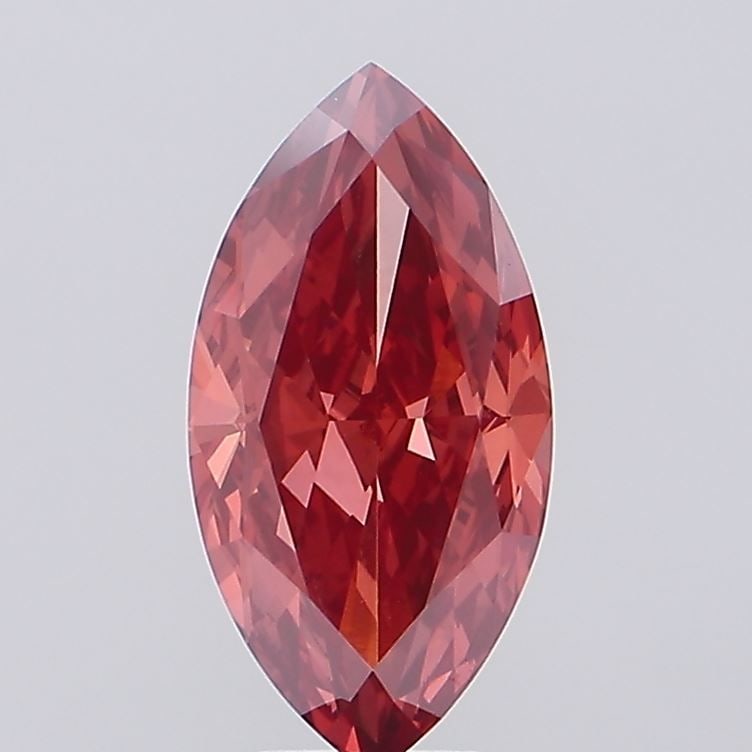 Loose Diamond - MARQUISE 5.03ct Fancy Vivid Pinkish Orange VS1: Loose Diamond - MARQUISE 5.03ct Fancy Vivid Pinkish Orange VS1 Source: This is a real non-mined Diamond that has been grown in a lab Shape: MARQUISE Carats: 5.03 Color: Fancy Vivid Pinkish Orange Cert