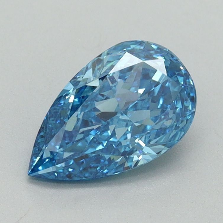 Loose Diamond - PEAR 1.05ct Fancy Vivid Blue VVS2: Loose Diamond - PEAR 1.05ct Fancy Vivid Blue VVS2 Source: This is a real non-mined Diamond that has been grown in a lab Shape: PEAR Carats: 1.05 Color: Fancy Vivid Blue Certification: IGI Video: