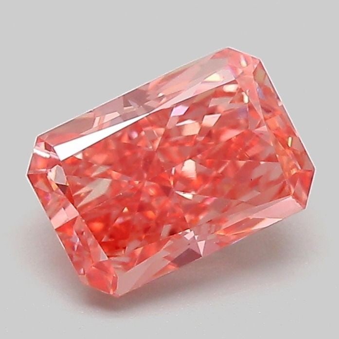Loose Diamond - RADIANT 1.46ct Fancy Vivid Pink VS1: Loose Diamond - RADIANT 1.46ct Fancy Vivid Pink VS1 Source: This is a real non-mined Diamond that has been grown in a lab Shape: RADIANT Carats: 1.46 Color: Fancy Vivid Pink Certification: IGI Video: