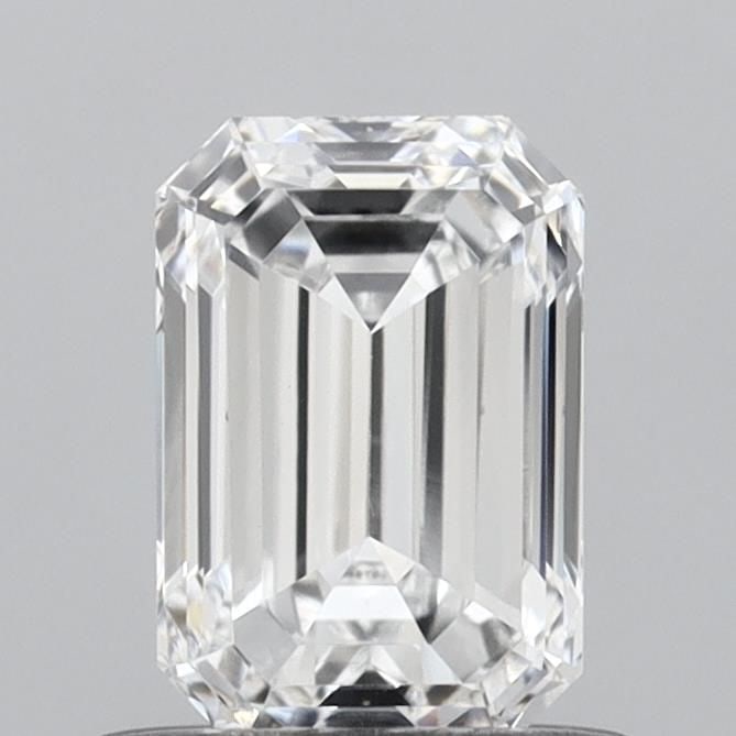 Loose Diamond - EMERALD 0.77ct E VS1: Loose Diamond - EMERALD 0.77ct E VS1 Source: This is a real non-mined Diamond that has been grown in a lab Shape: EMERALD Carats: 0.77 Color: E Clarity: VS1 Certification: IGI Video: