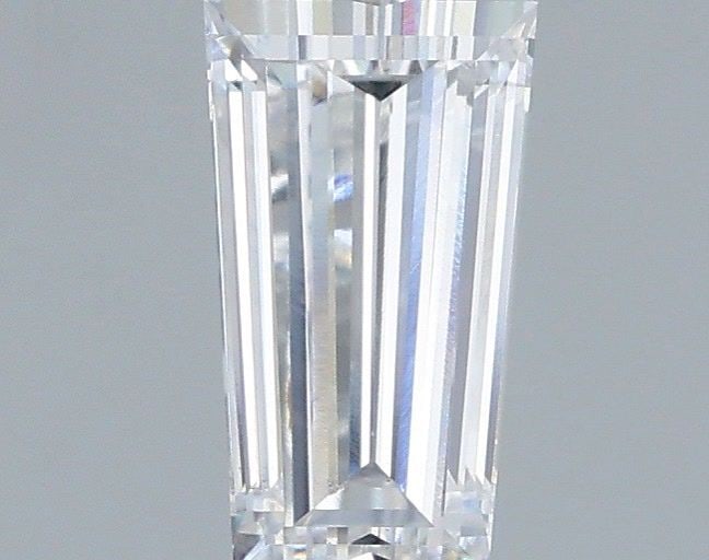 Loose Diamond - TAPERED BAGUETTE 0.96ct D VS1: Loose Diamond - TAPERED BAGUETTE 0.96ct D VS1 Source: This is a real non-mined Diamond that has been grown in a lab Shape: TAPERED BAGUETTE Carats: 0.96 Color: D Clarity: VS1 Certification: IGI Video: