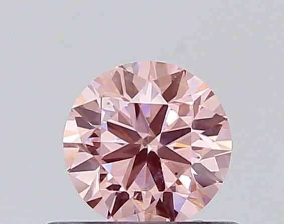 Loose Diamond - ROUND 0.42ct Fancy Vivid Pink VS2: Loose Diamond - ROUND 0.42ct Fancy Vivid Pink VS2 Source: This is a real non-mined Diamond that has been grown in a lab Shape: ROUND Carats: 0.42 Color: Fancy Vivid Pink Certification: NONE Additional