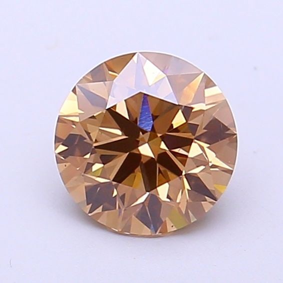 Ideal Loose Diamond - ROUND 1.0ct Fancy Brown VS1: Ideal Loose Diamond - ROUND 1.0ct Fancy Brown VS1 Source: This is a real non-mined Diamond that has been grown in a lab Shape: ROUND Carats: 1.0 Color: Fancy Brown Certification: IGI Video: