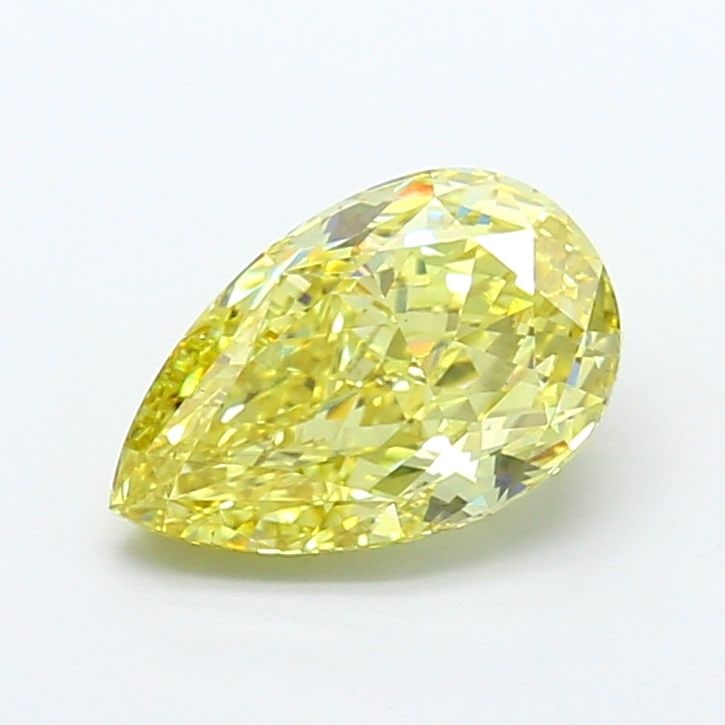 Loose Diamond - PEAR 3.04ct Fancy Intense Yellow VS2: Loose Diamond - PEAR 3.04ct Fancy Intense Yellow VS2 Source: This is a real non-mined Diamond that has been grown in a lab Shape: PEAR Carats: 3.04 Color: Fancy Intense Yellow Certification: IGI Video