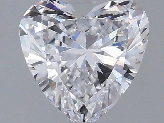 Loose Diamond - HEART 0.53ct D VS2: Loose Diamond - HEART 0.53ct D VS2 Source: This is a real non-mined Diamond that has been grown in a lab Shape: HEART Carats: 0.53 Color: D Clarity: VS2 Certification: IGI Video: