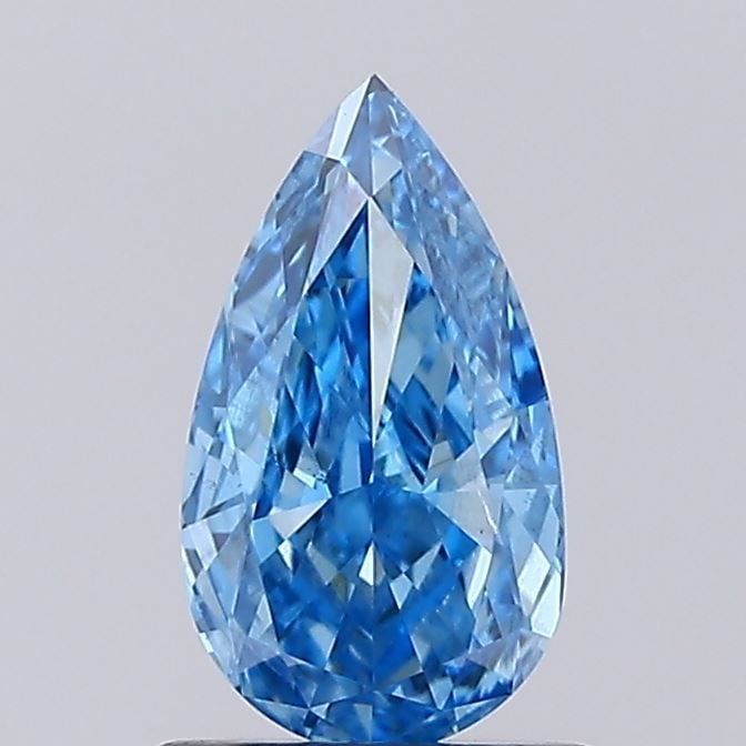 Loose Diamond - PEAR 1.0ct Fancy Vivid Blue VS2: Loose Diamond - PEAR 1.0ct Fancy Vivid Blue VS2 Source: This is a real non-mined Diamond that has been grown in a lab Shape: PEAR Carats: 1.0 Color: Fancy Vivid Blue Certification: IGI Video: