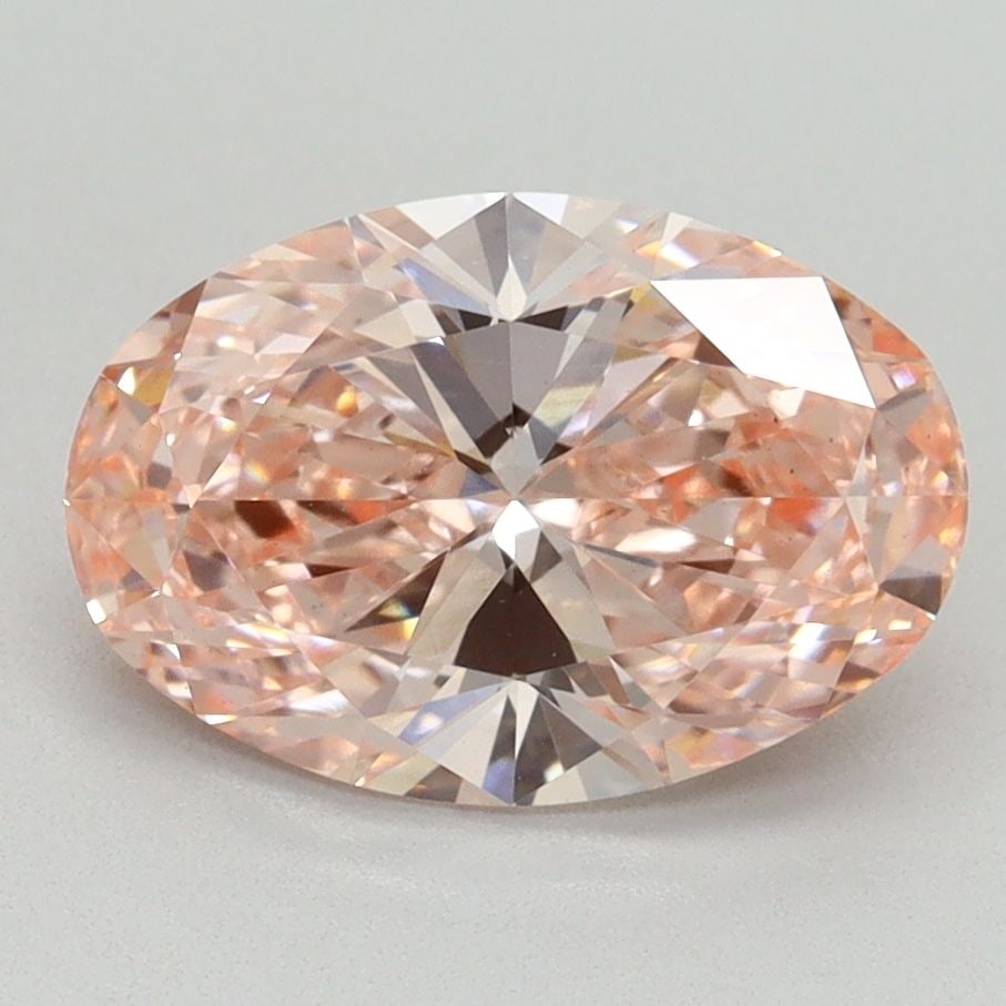 Loose Diamond - OVAL 2.2ct Fancy Vivid Pink VS1: Loose Diamond - OVAL 2.2ct Fancy Vivid Pink VS1 Source: This is a real non-mined Diamond that has been grown in a lab Shape: OVAL Carats: 2.2 Color: Fancy Vivid Pink Certification: IGI Video:
