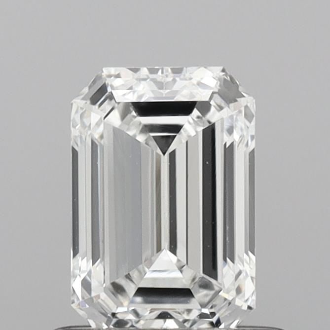 Loose Diamond - EMERALD 0.72ct E VVS2: Loose Diamond - EMERALD 0.72ct E VVS2 Source: This is a real non-mined Diamond that has been grown in a lab Shape: EMERALD Carats: 0.72 Color: E Clarity: VVS2 Certification: IGI Video: