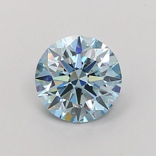 Ideal Loose Diamond - ROUND 1.0ct Fancy Vivid Blue VS1: Ideal Loose Diamond - ROUND 1.0ct Fancy Vivid Blue VS1 Source: This is a real non-mined Diamond that has been grown in a lab Shape: ROUND Carats: 1.0 Color: Fancy Vivid Blue Certification: IGI Video: