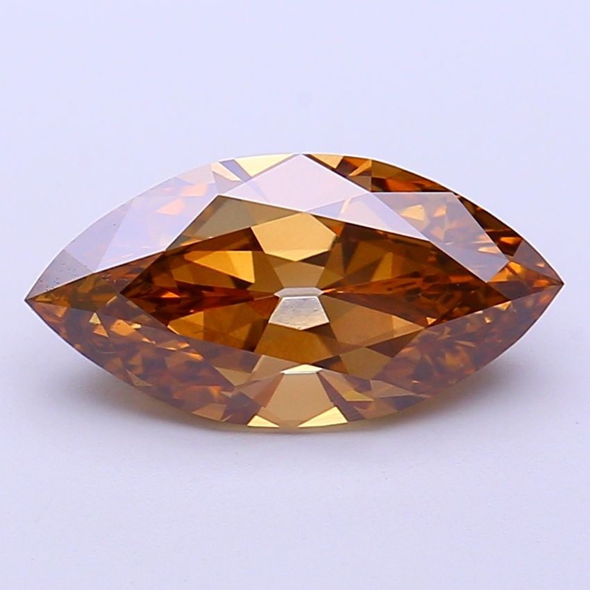 Loose Diamond - MARQUISE 2.69ct Fancy Brown VS1: Loose Diamond - MARQUISE 2.69ct Fancy Brown VS1 Source: This is a real non-mined Diamond that has been grown in a lab Shape: MARQUISE Carats: 2.69 Color: Fancy Brown Certification: IGI Video: