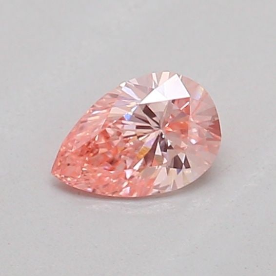 Loose Diamond - PEAR 0.18ct Fancy Vivid Pink VS1: Loose Diamond - PEAR 0.18ct Fancy Vivid Pink VS1 Source: This is a real non-mined Diamond that has been grown in a lab Shape: PEAR Carats: 0.18 Color: Fancy Vivid Pink Certification: IGI Video: