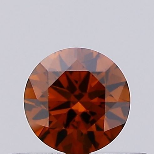 Ideal Loose Diamond - ROUND 0.27ct Fancy Deep Orange Brown VS2: Ideal Loose Diamond - ROUND 0.27ct Fancy Deep Orange Brown VS2 Source: This is a real non-mined Diamond that has been grown in a lab Shape: ROUND Carats: 0.27 Color: Fancy Deep Orange Brown Certificat