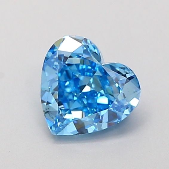 Loose Diamond - HEART 0.94ct Fancy Vivid Blue VS2: Loose Diamond - HEART 0.94ct Fancy Vivid Blue VS2 Source: This is a real non-mined Diamond that has been grown in a lab Shape: HEART Carats: 0.94 Color: Fancy Vivid Blue Certification: IGI Video: