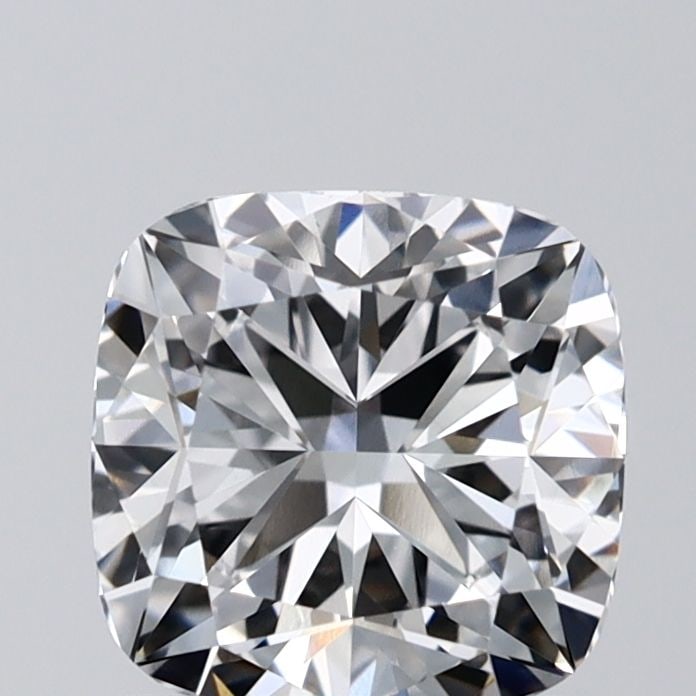 Loose Diamond - CUSHION BRILLIANT 1.26ct E VVS2: Loose Diamond - CUSHION BRILLIANT 1.26ct E VVS2 Source: This is a real non-mined Diamond that has been grown in a lab Shape: CUSHION BRILLIANT Carats: 1.26 Color: E Clarity: VVS2 Certification: GIA Vi