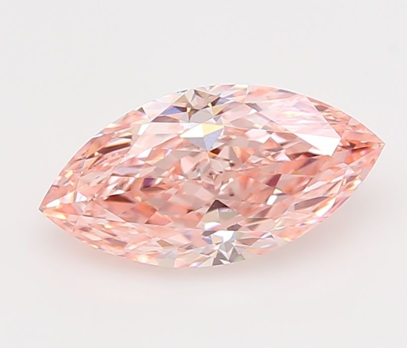 Loose Diamond - MARQUISE 2.58ct Fancy Vivid Pink VVS1: Loose Diamond - MARQUISE 2.58ct Fancy Vivid Pink VVS1 Source: This is a real non-mined Diamond that has been grown in a lab Shape: MARQUISE Carats: 2.58 Color: Fancy Vivid Pink Certification: IGI Vide