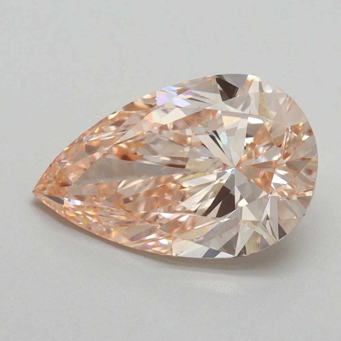 Loose Diamond - PEAR 3.0ct Fancy Vivid Pink VS2: Loose Diamond - PEAR 3.0ct Fancy Vivid Pink VS2 Source: This is a real non-mined Diamond that has been grown in a lab Shape: PEAR Carats: 3.0 Color: Fancy Vivid Pink Certification: IGI Video: